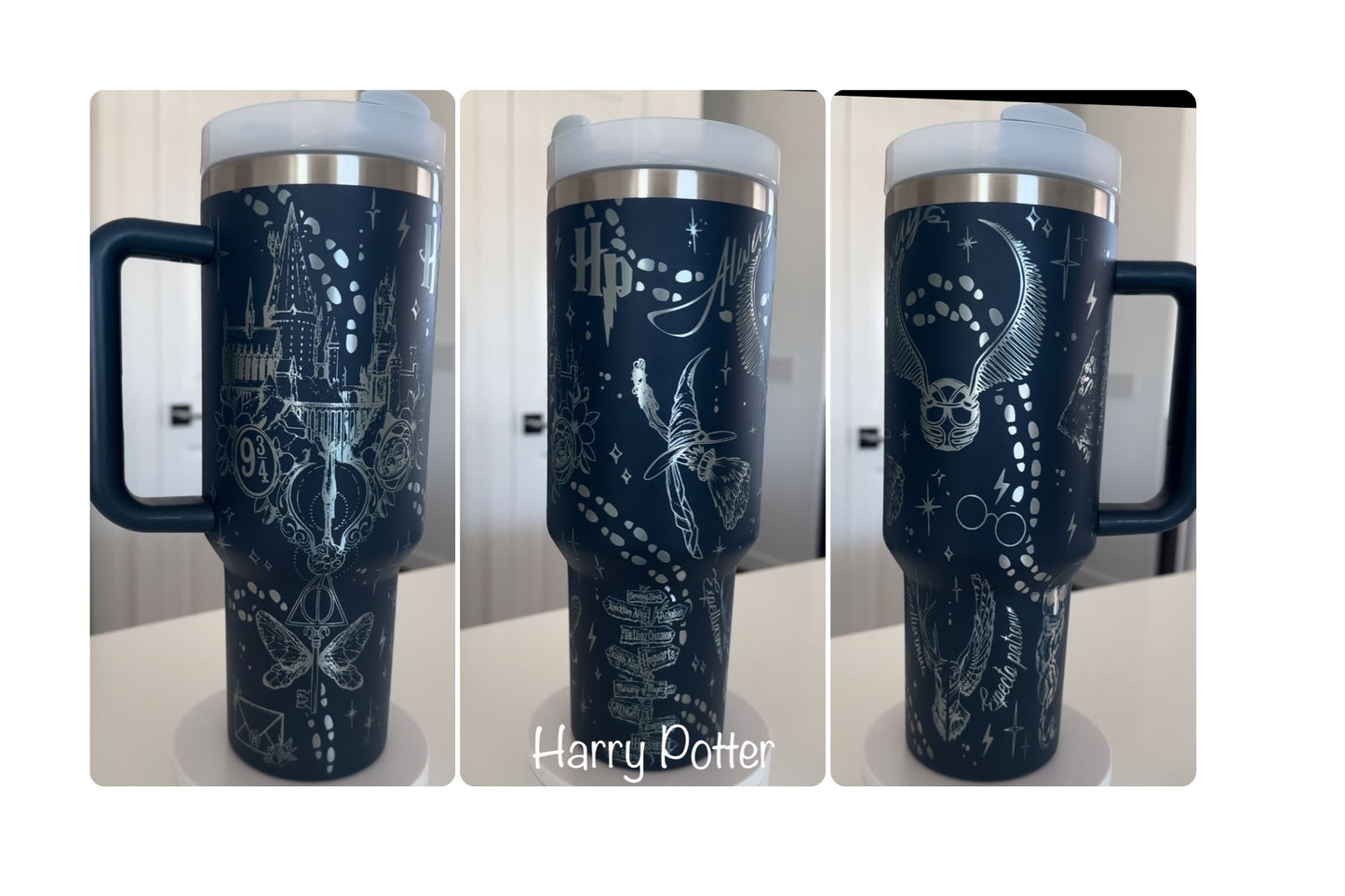 40 oz Stanley Dupe Full Wrap Engraved