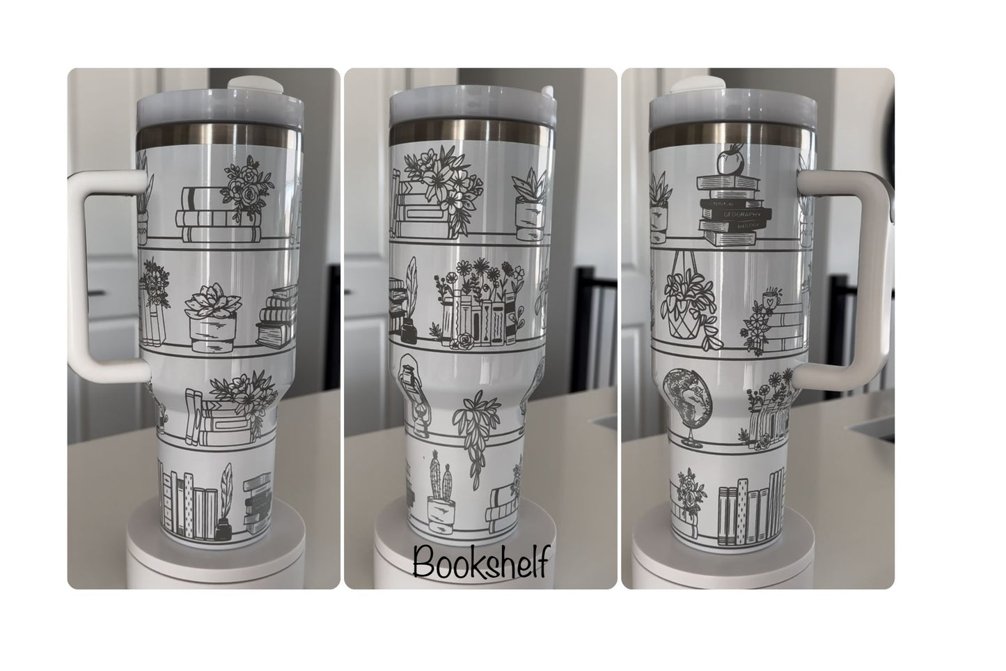 40 oz Stanley Dupe Full Wrap Engraved