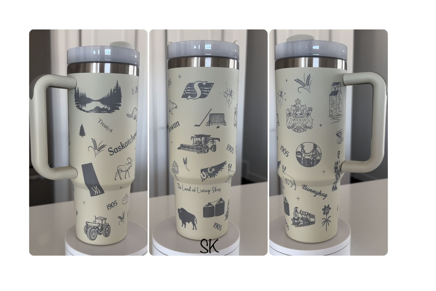 40 oz Stanley Dupe Full Wrap Engraved
