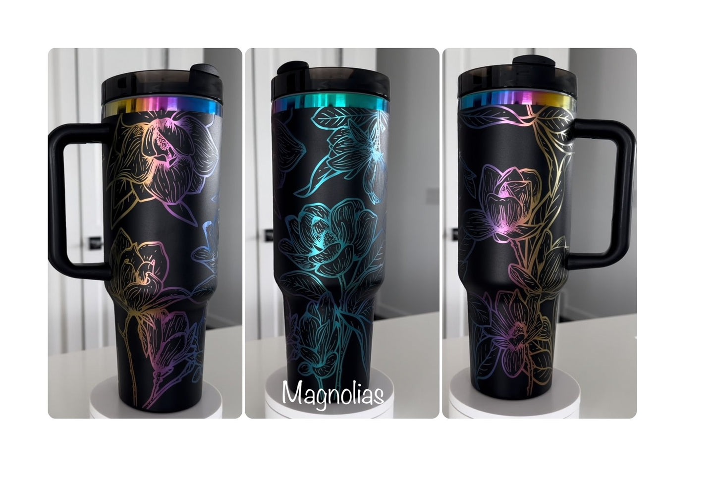 40 oz Stanley Dupe Full Wrap Engraved