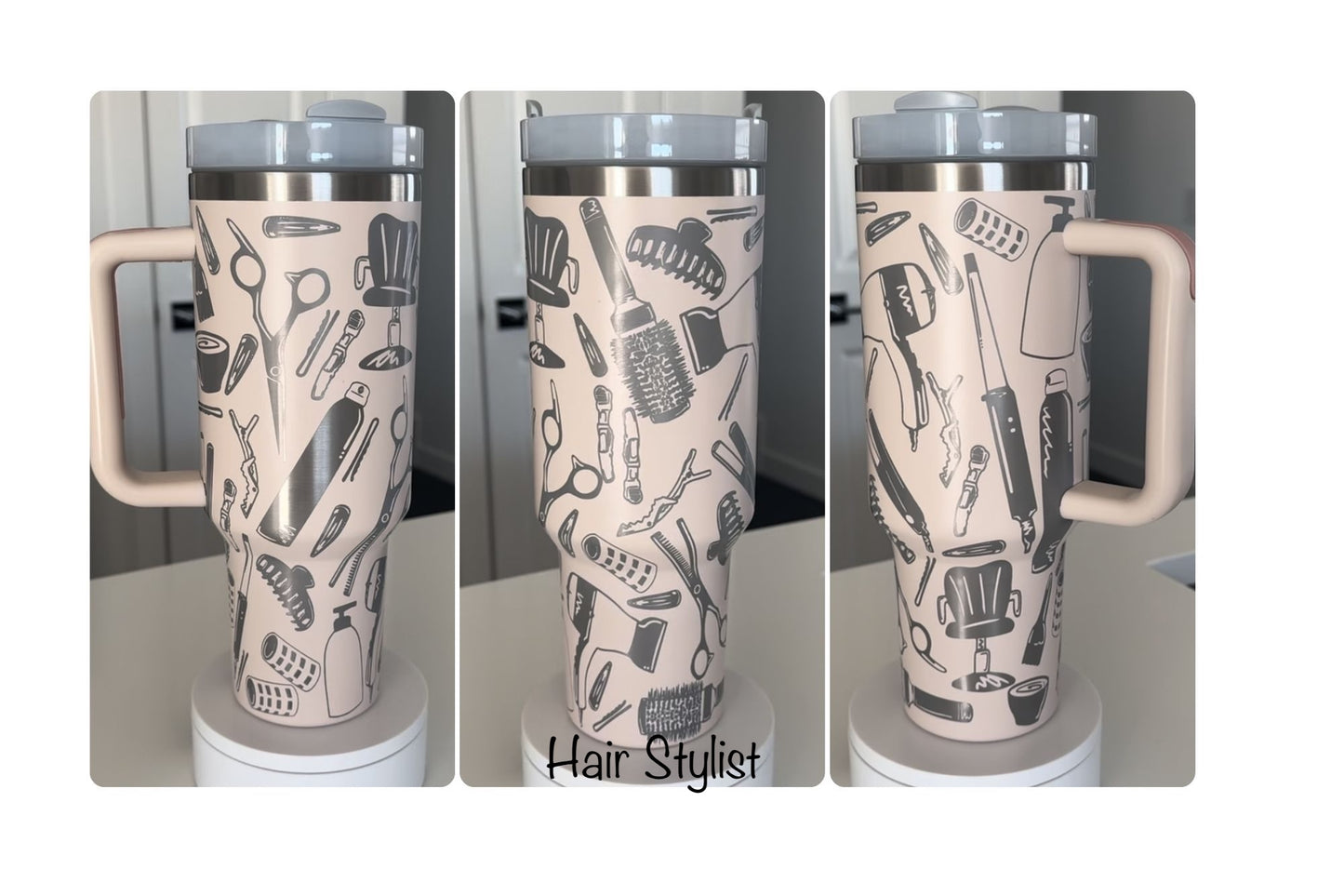 40 oz Stanley Dupe Full Wrap Engraved