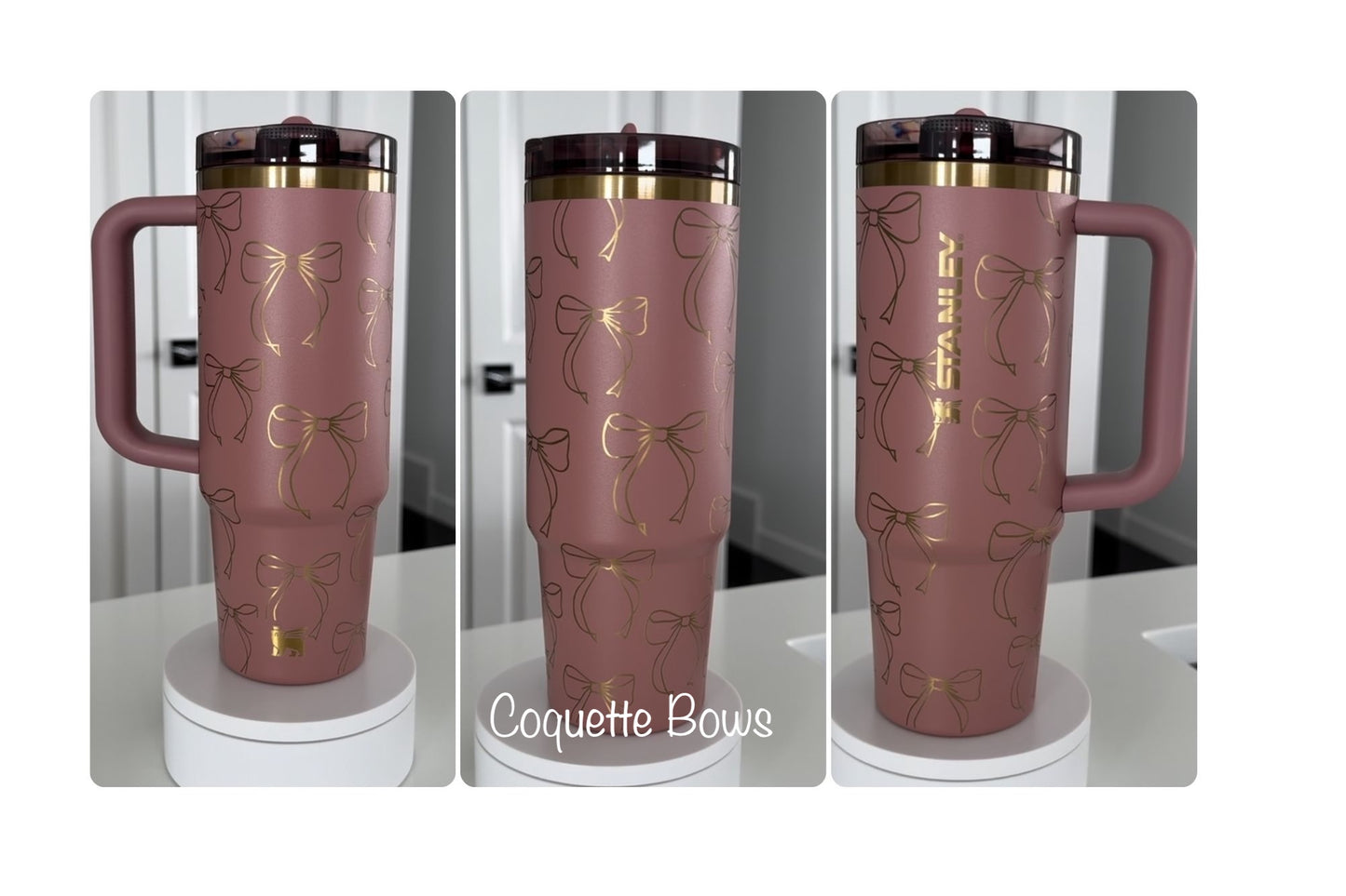 40 oz Stanley Dupe Full Wrap Engraved