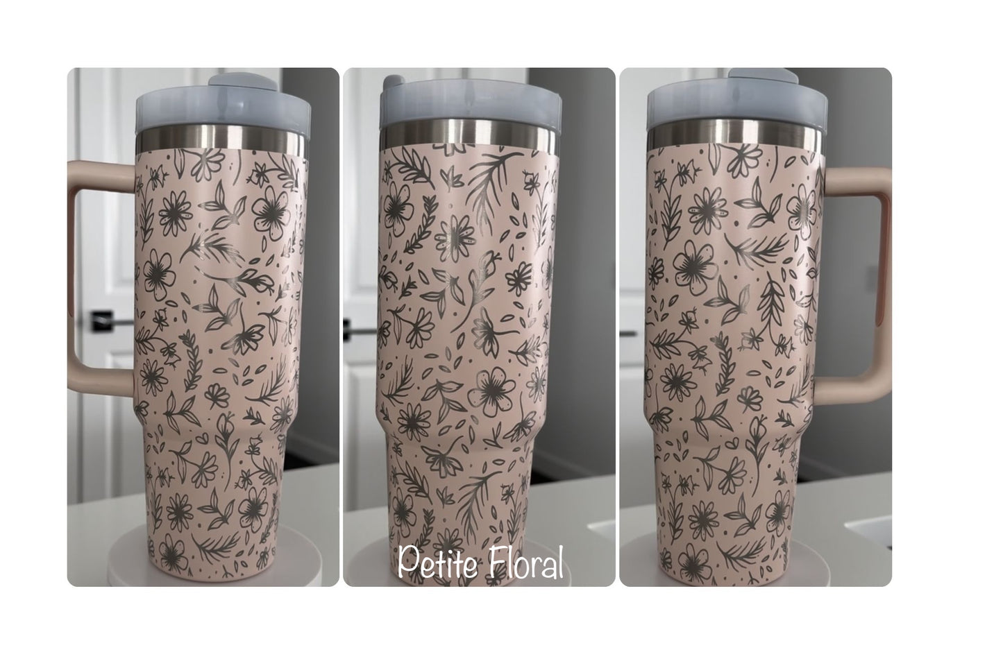 40 oz Stanley Dupe Full Wrap Engraved
