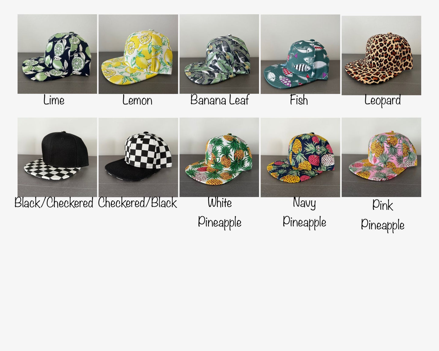 Infant Pattern Snapback