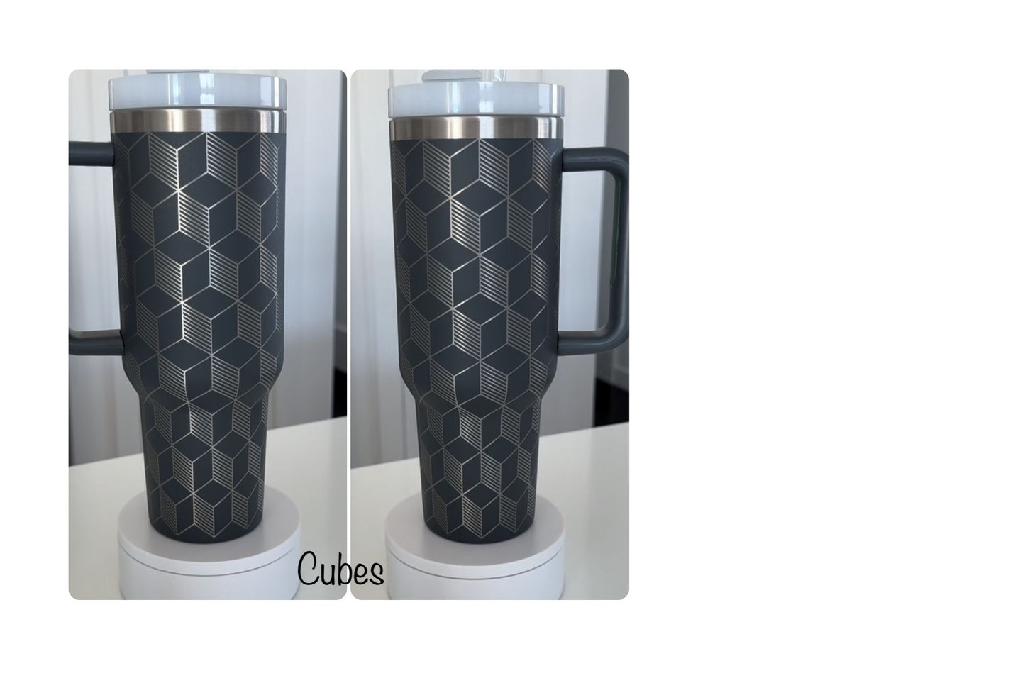 40 oz Stanley Dupe Full Wrap Engraved