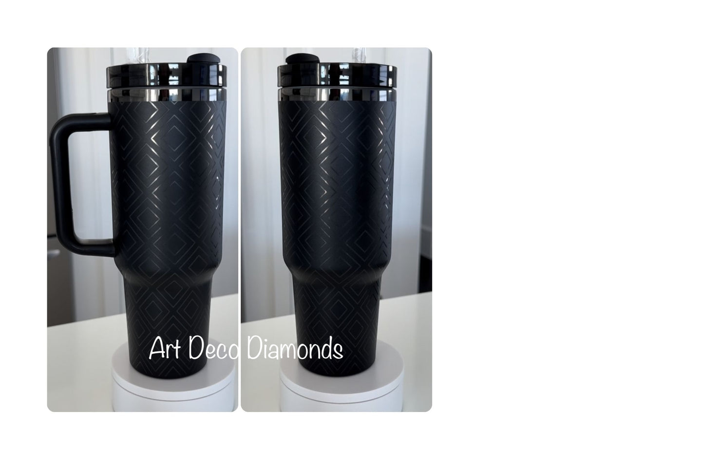 40 oz Stanley Dupe Full Wrap Engraved