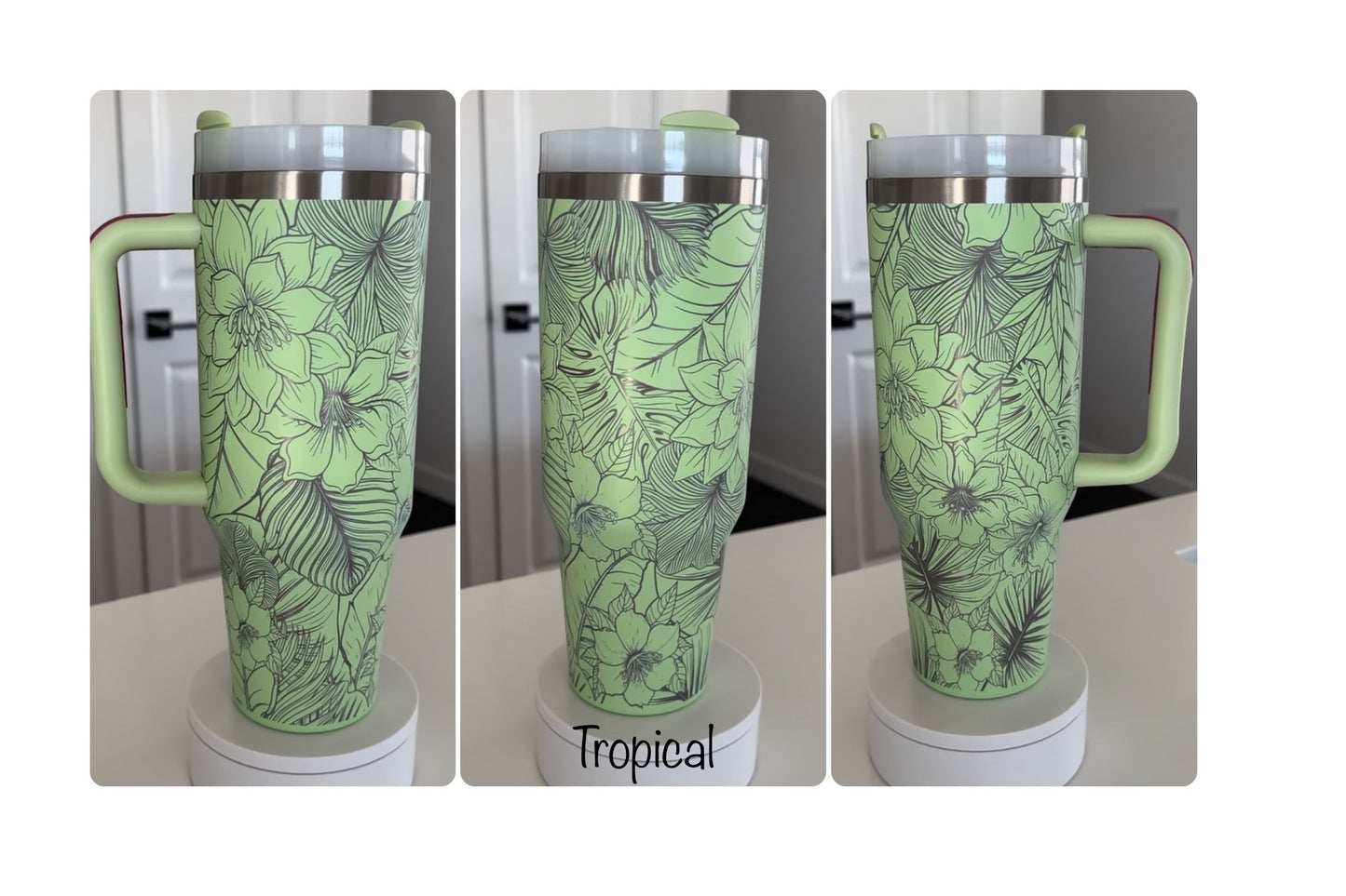 40 oz Stanley Dupe Full Wrap Engraved