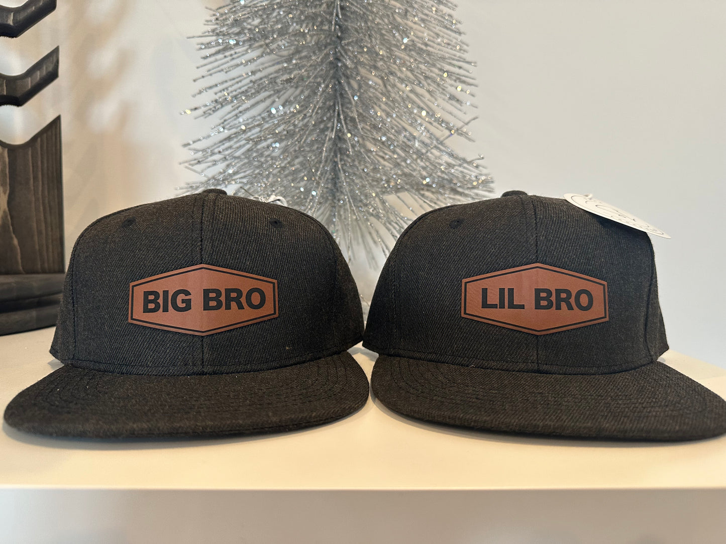 Child Denim Black Snapback - Big/Lil Bro