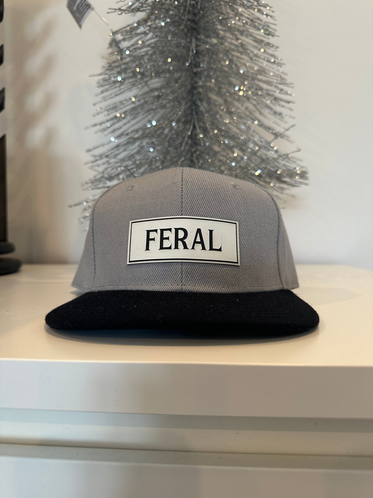 Child Grey/Black Snapback - Feral