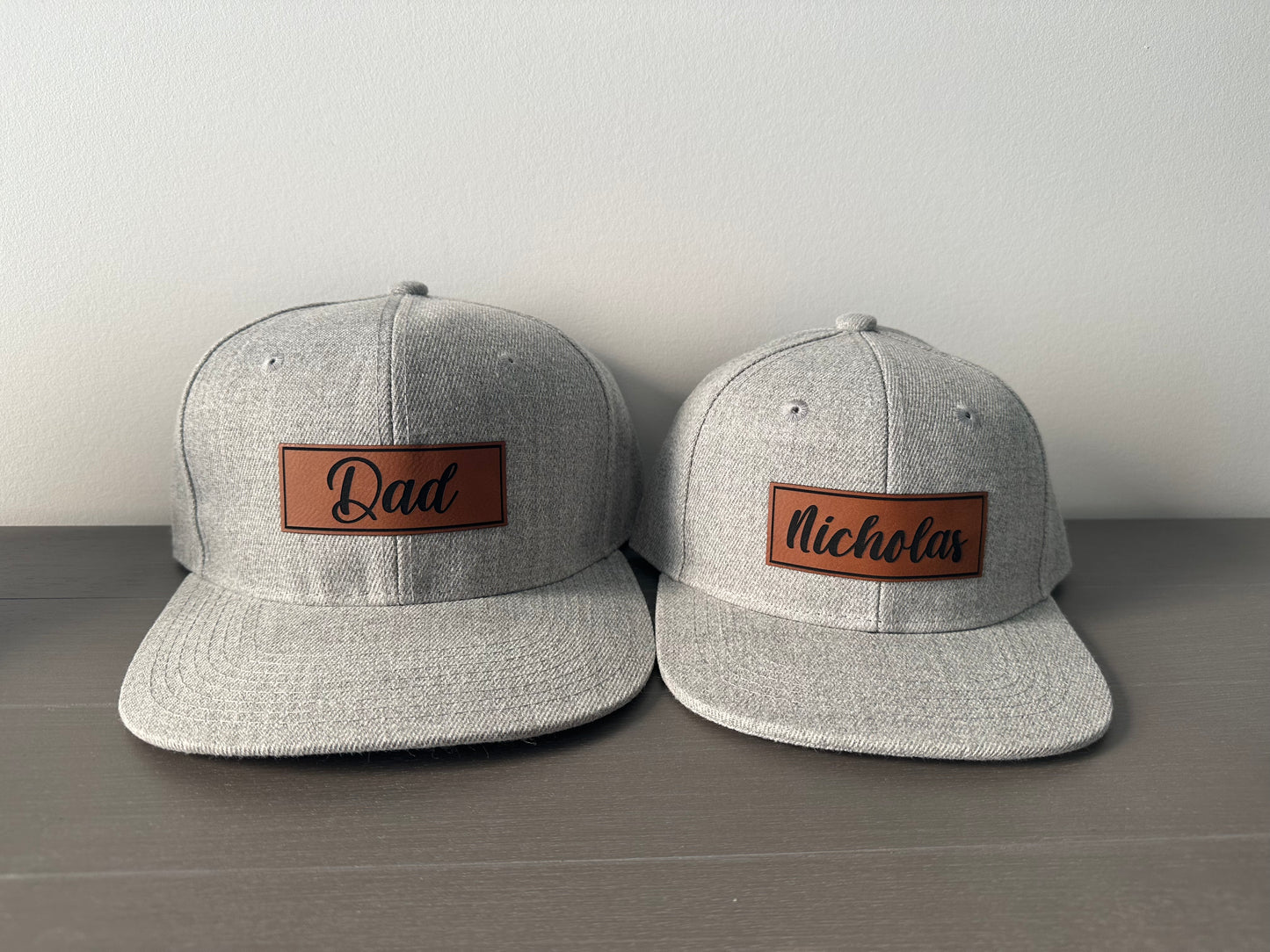 Adult Solid Flat Brim