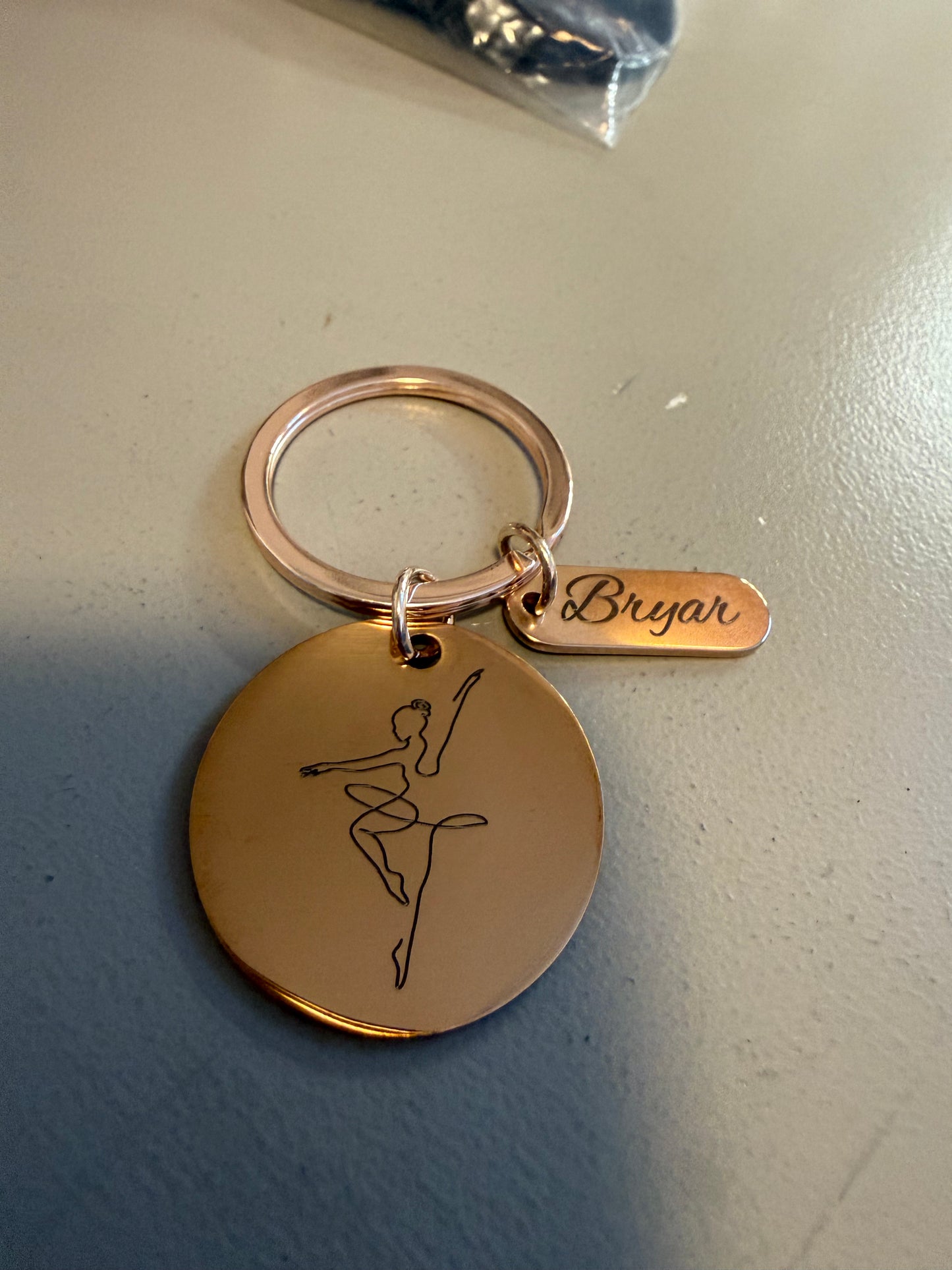 Stainless Steel Engraveable Keychain