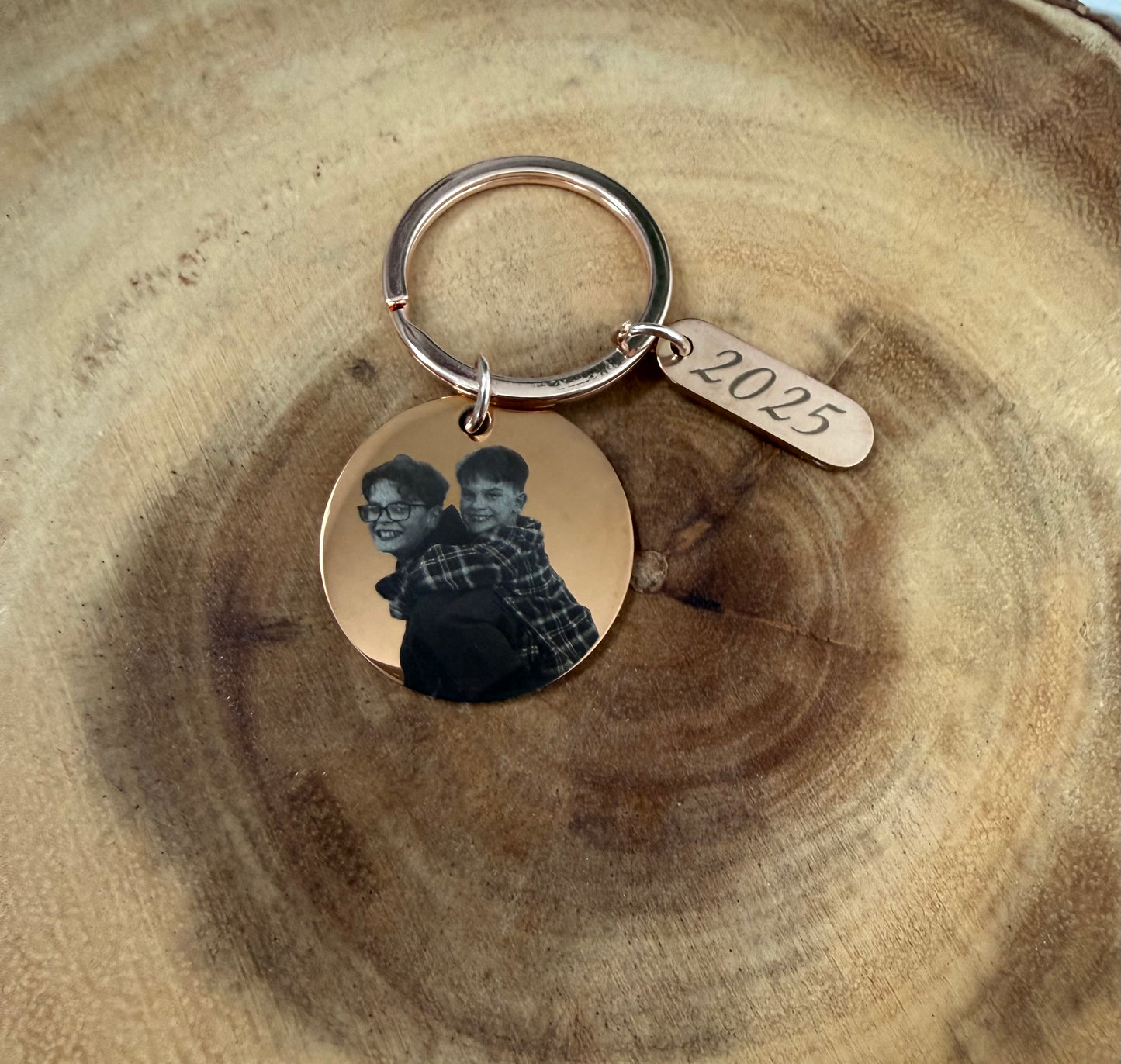 Stainless Steel Engraveable Keychain