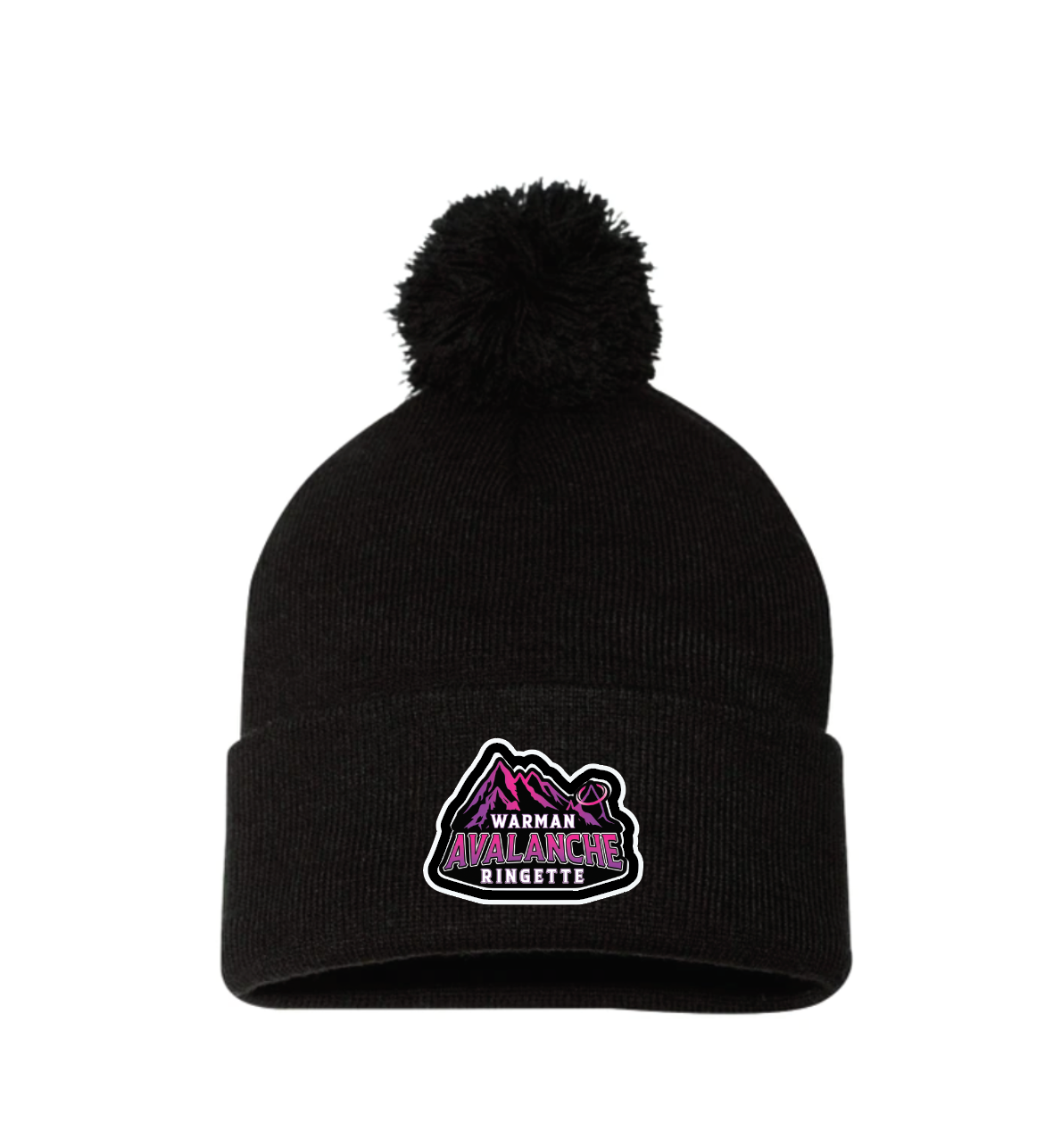 Warman Avalanche Ringette Toque/Hat/Helmet Sticker Preorder