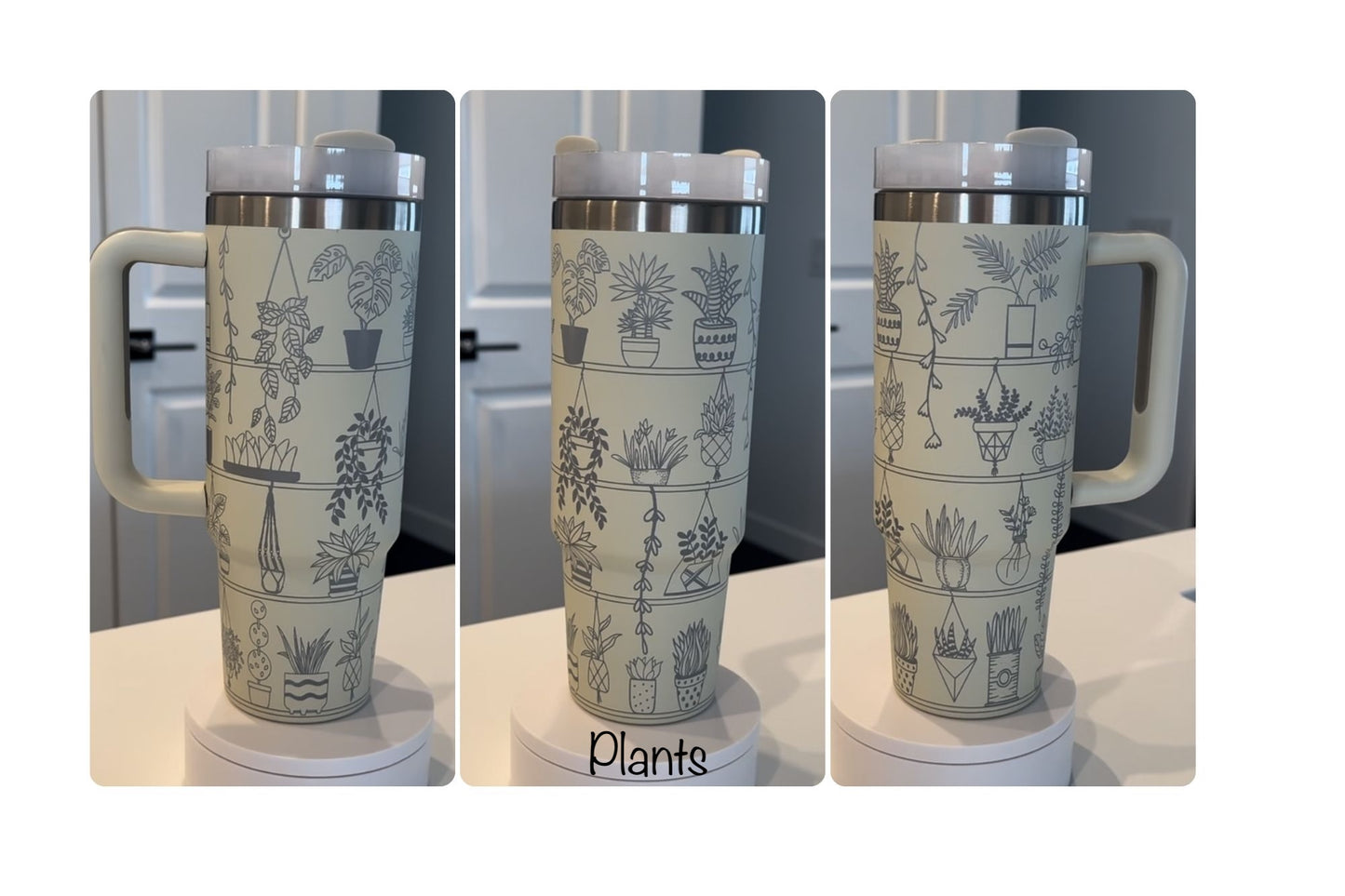 40 oz Stanley Dupe Full Wrap Engraved